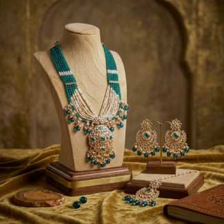 polki necklace set