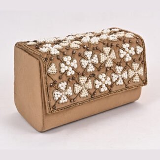 velvet box clutch