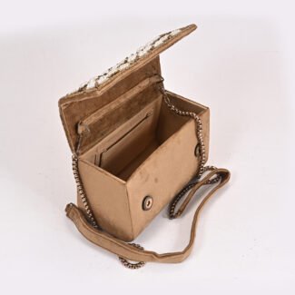 velvet box clutch