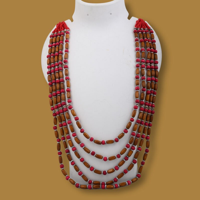 wooden & chini beads