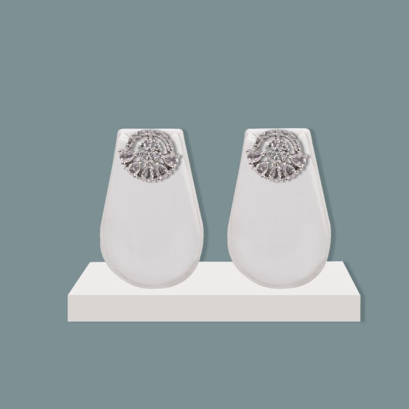 Cubic Zirconia Stud Earrings