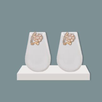 flower stud earrings