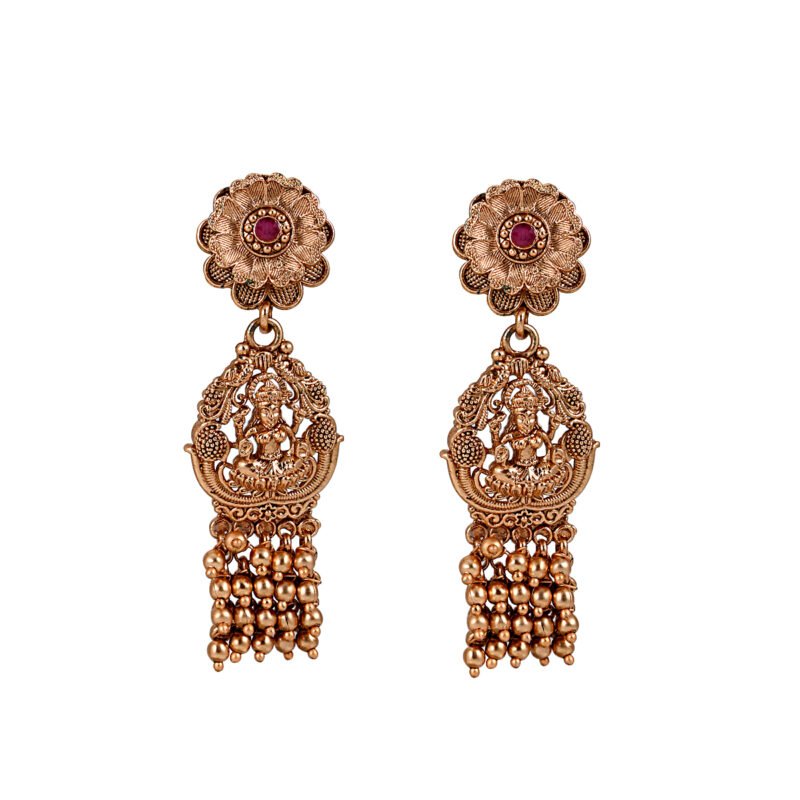 Long Temple Necklace Set