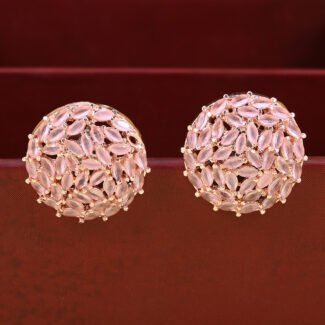 Vibrant Round Earrings