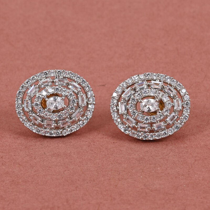 Designer Oval Earrings