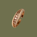 CZ Band Ring
