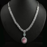 Sweetheart CZ Necklace Set