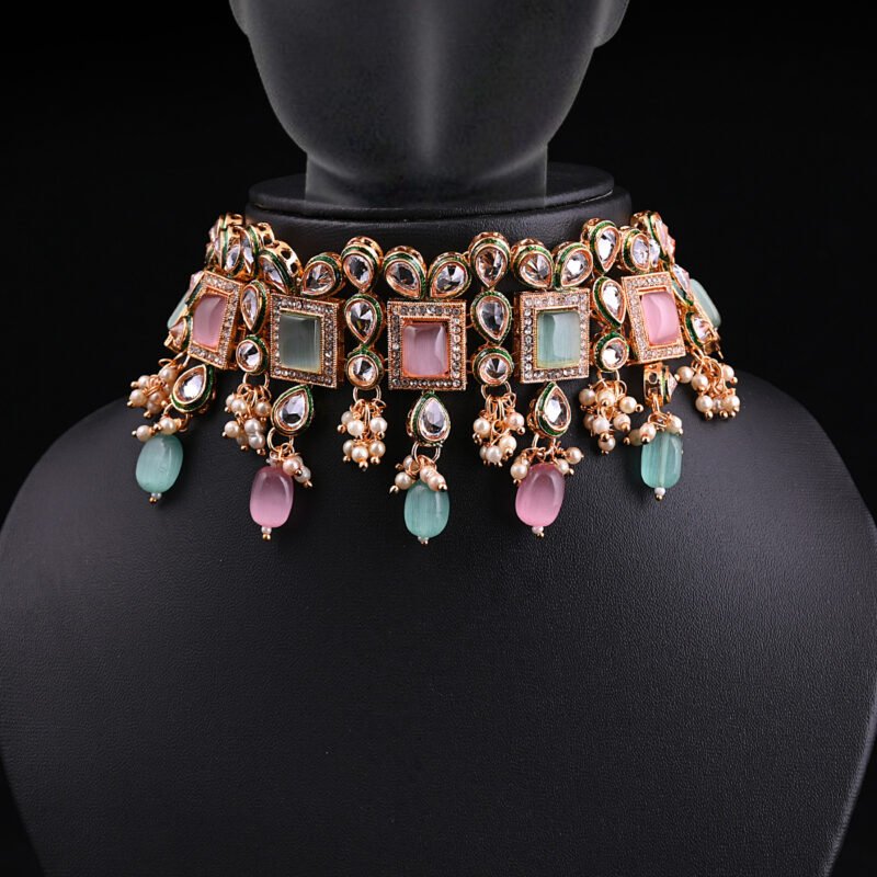 Royal Pachi Kundan Choker Set
