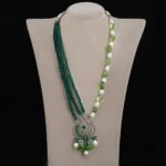 Green Long Necklace