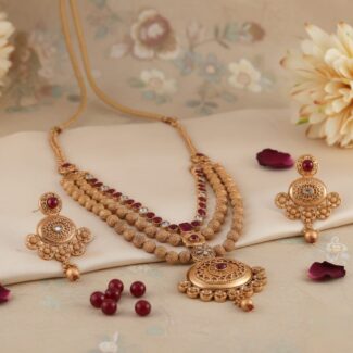 Layered Long Necklace