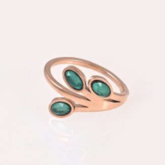 rose gold anti-tarnish finger ring