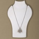 Silver Replica Chain Pendant Set