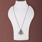 Silver Replica Chain Pendant Set