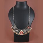 Silver Replica Statement Necklace Set