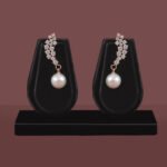 Pearl Drop Anti-Tarnish Stud Earrings