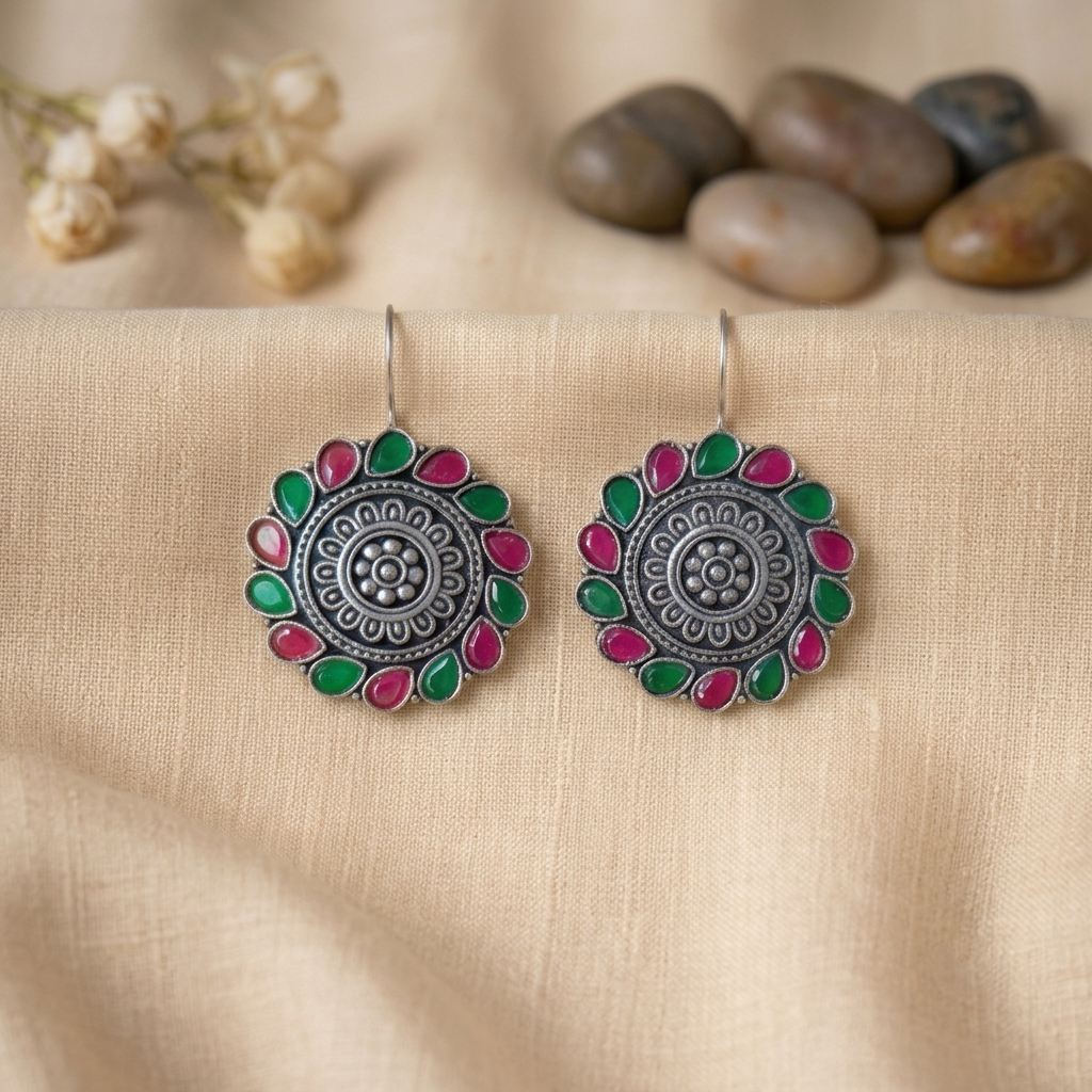 141a Silver Replica Earrings