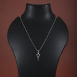 CZ Pendant & Earring Set in Silver
