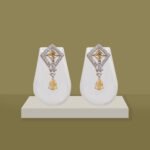 CZ Pendant & Earring Set in Silver