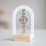 CZ Pendant & Earring Set in Silver