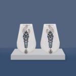 Sapphire Blue Dangler Earrings