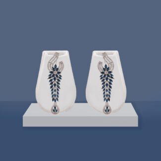 Sapphire Blue Dangler Earrings