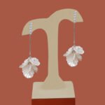 Silver CZ Dangler Earrings