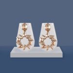 Korean Crystal Statement Earrings