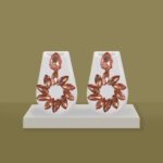 Korean Crystal Statement Earrings