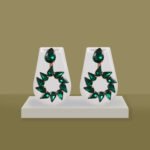 Korean Crystal Statement Earrings