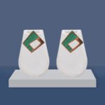 anti-tarnish geometric stud earrings